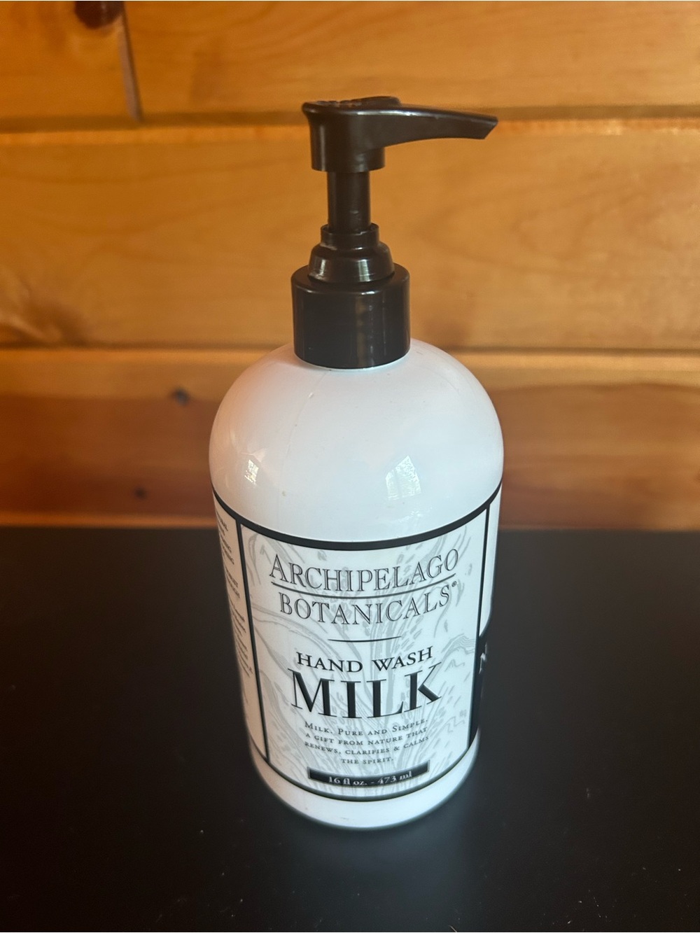 Archipelago Botanicals Milk Hand Wash - White Pump Bottle